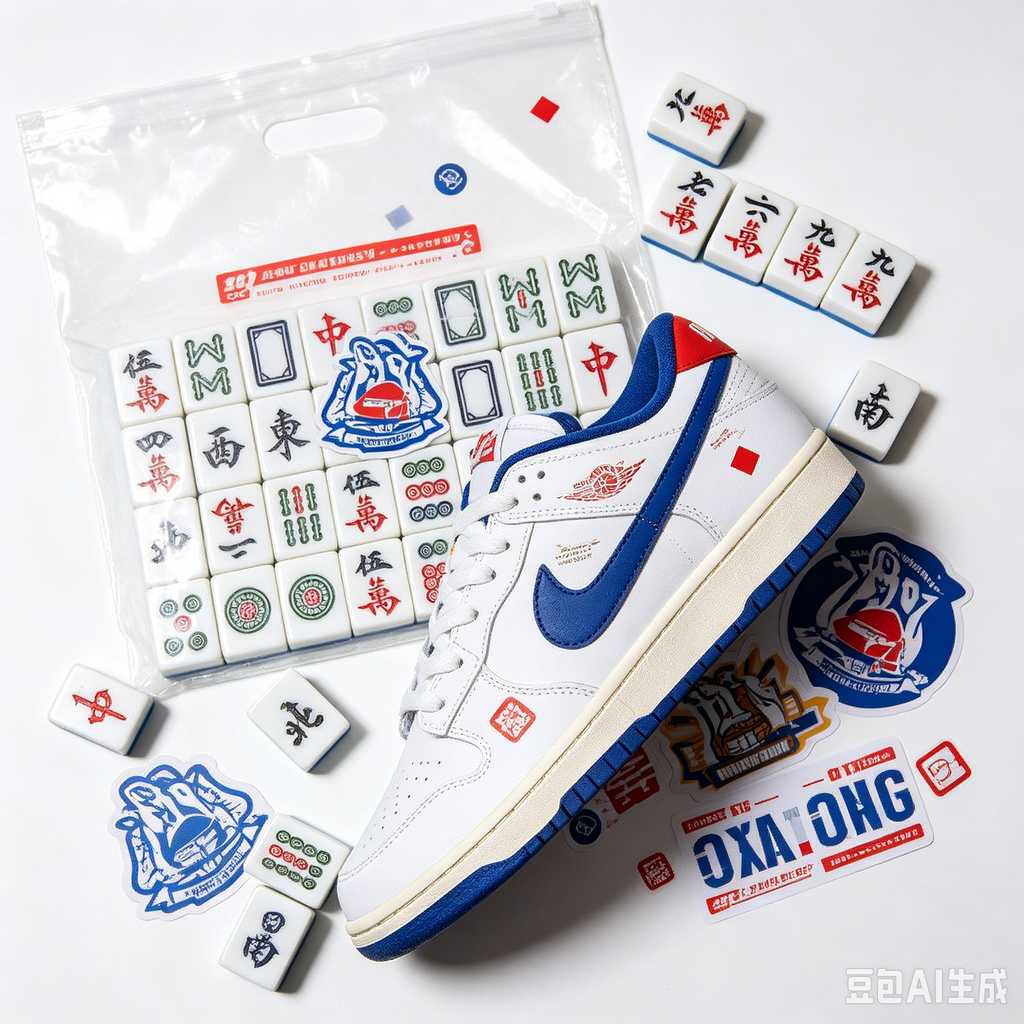 modern oriental mahjong set