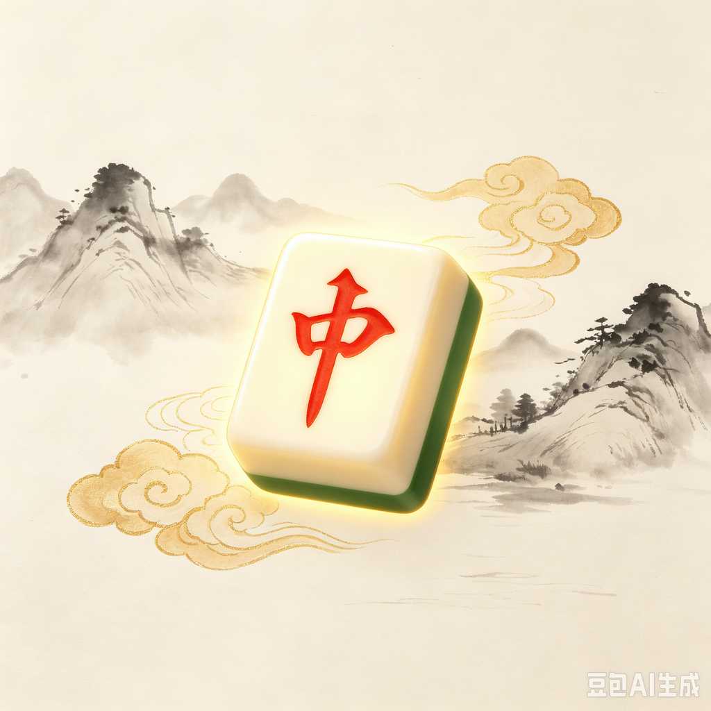 displayable mahjong set