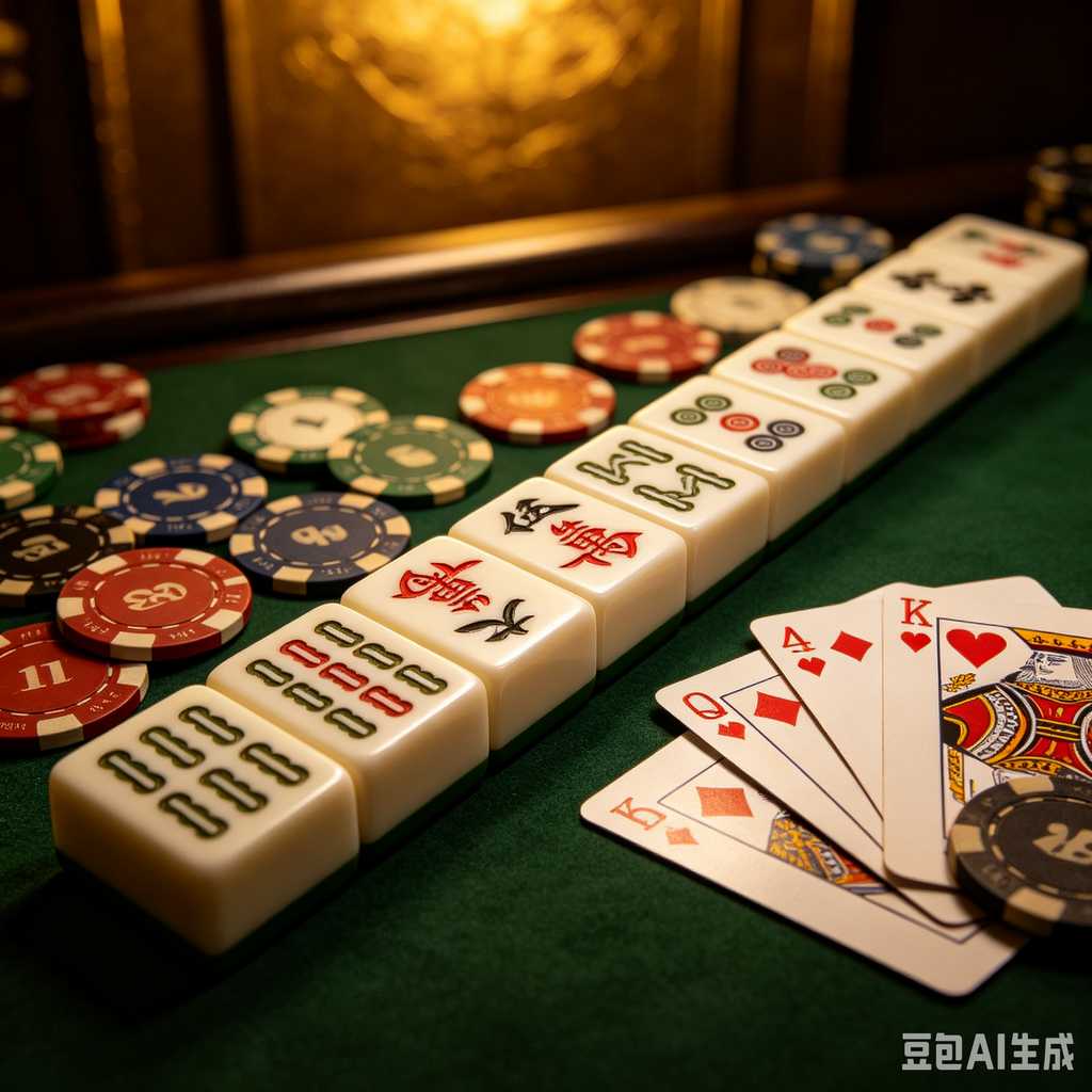 mini travel mahjong set lightweight