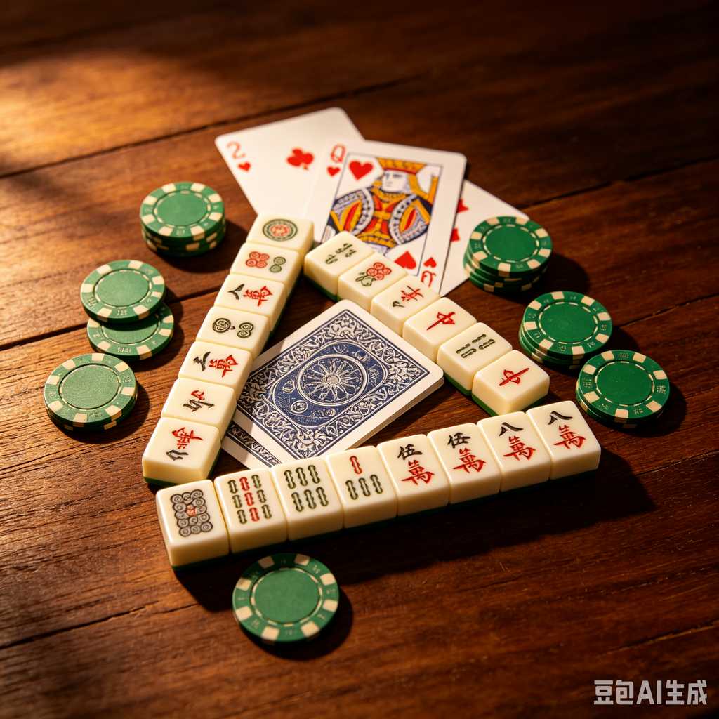simple style mahjong set
